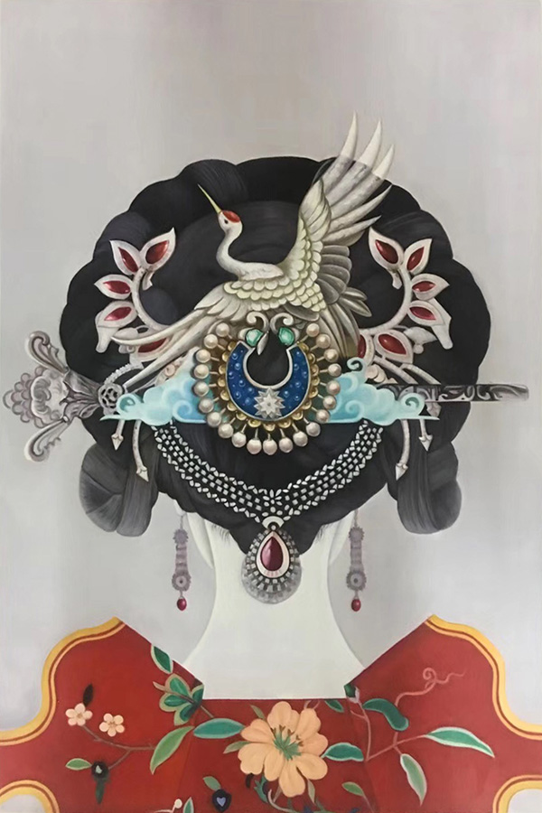 美人头饰