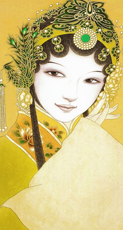 京剧花旦